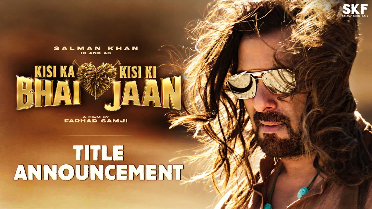 Kisi ka bhai kisi ka Jaan , Salman Khan By Kiran Yadav bollygradstudioz.com