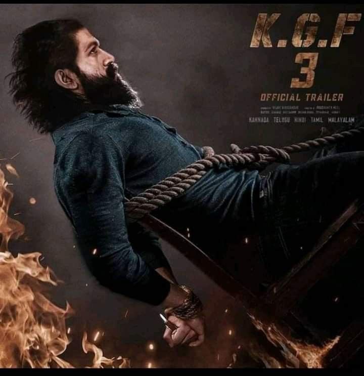 KGF 3, Yash by Khyati Raj bollygradstudioz.com