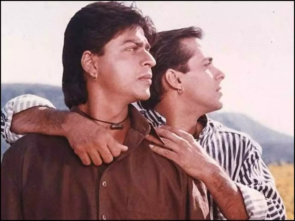 Karan Arjun,Salman Khan and Shah Rukh Khan, bollygradstudioz.com