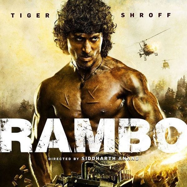 Rambo, Tiger shroff ,bollygradstudioz.com