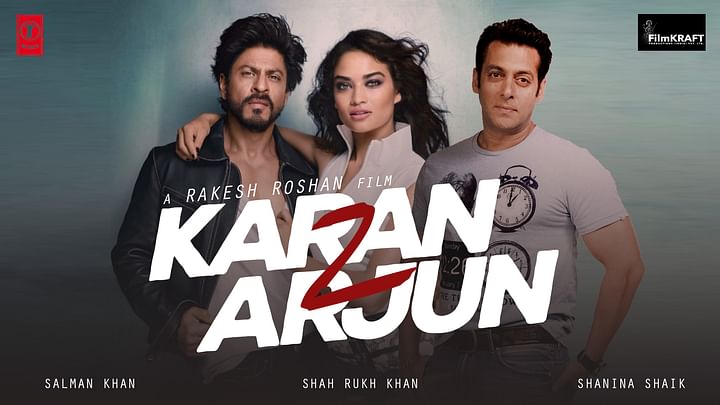 Karan Arjun 2 , Salman Khan ,Shahrukh Khan By Aparna Sinha bollygradstudioz.com
