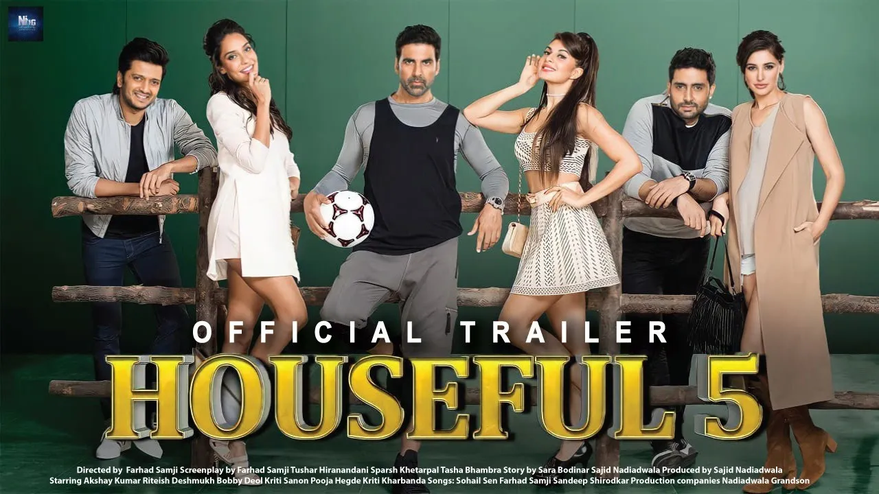 Houssefull 5 , Akshay Kumar, Pooja Hegde, Kriti Sanon, Jacqueline Fernandez ,Bollygrad Studioz bollygradstudioz.com