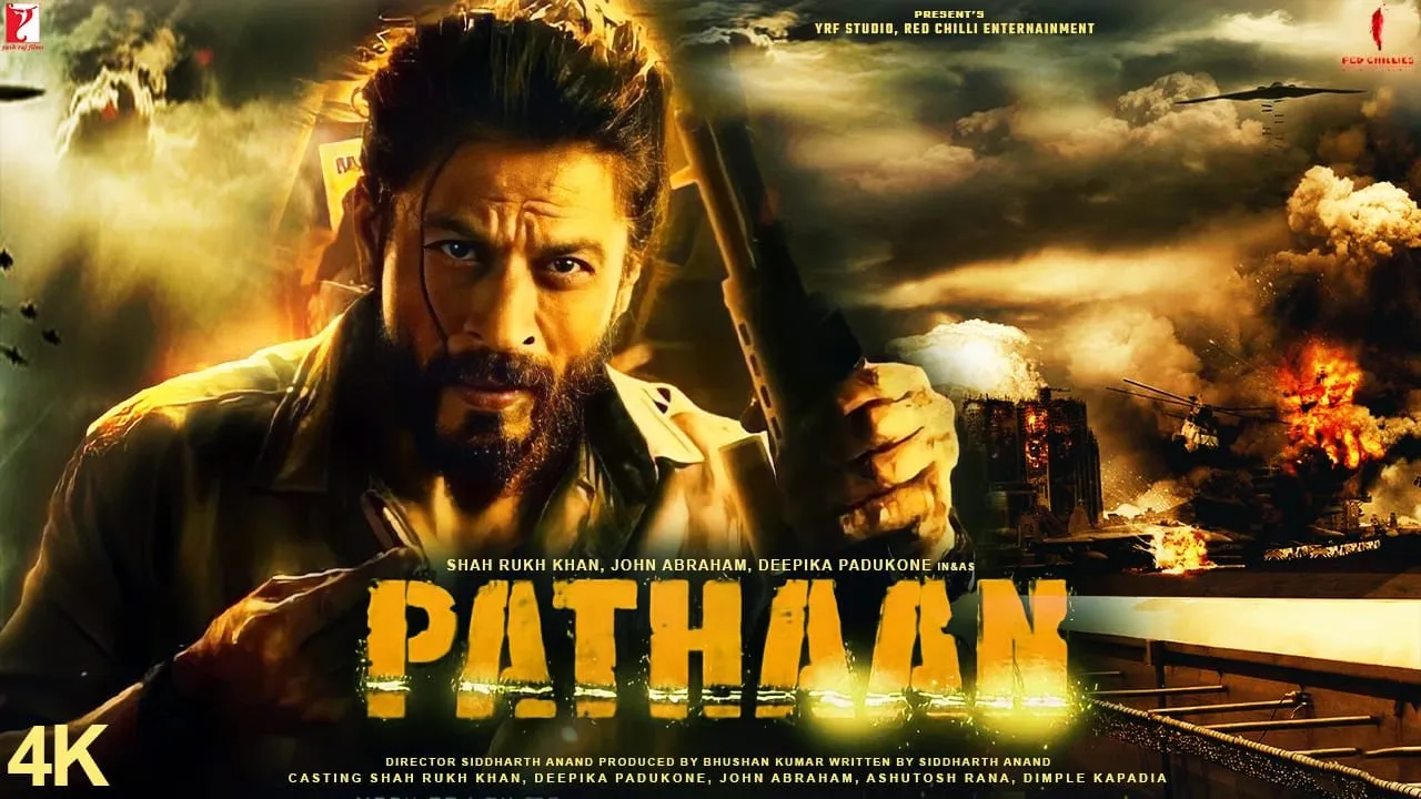 Pathaan, Shah Rukh Khan, Deepika Padukone, John Abraham, Dimple Kapadia,Bollygrad Studioz bollygradstudioz.com